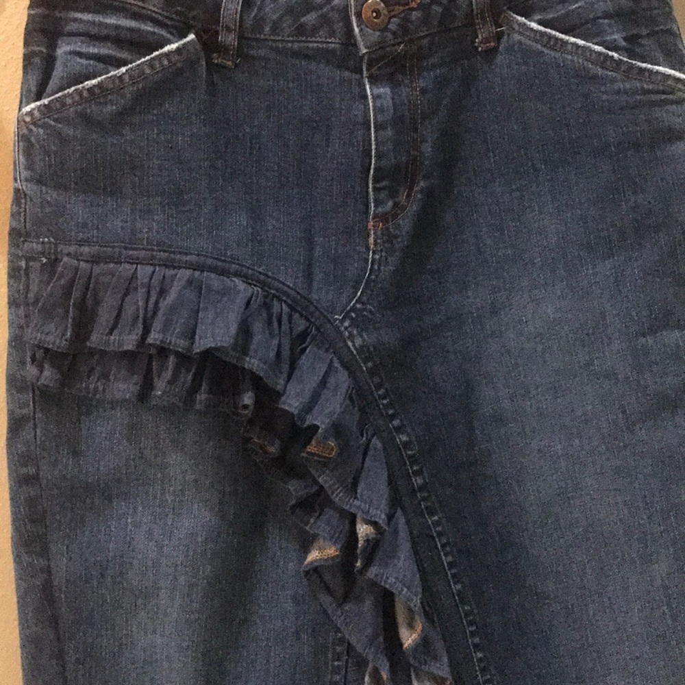 Custom Delarosa Jean Skirt - Picture 4 of 8